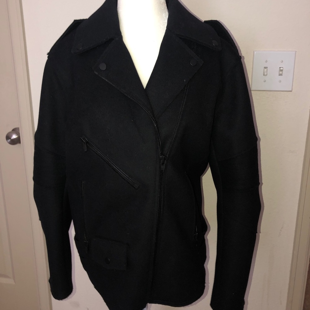 Alexander Wang H&M Biker Jacket Sz 8